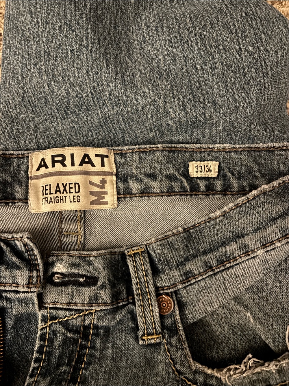 Ariat Men's Relaxed Straight Leg Jeans